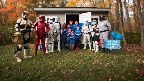 Group she shed_Make-A-Wish Maine