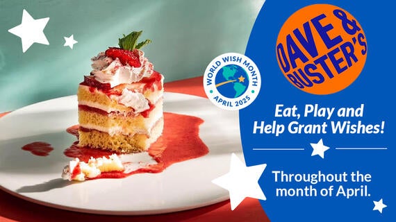Eat, Play and Help Grant Wishes!
