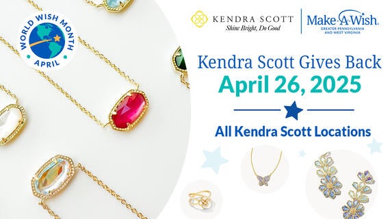 Kendra Scott Give Back-- April 26, 2025 | All Kendra Scott Locations