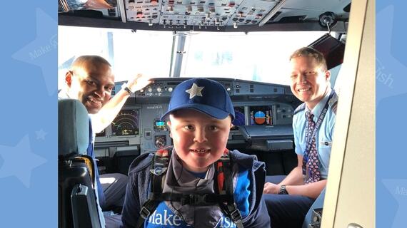 Kohen, wishes in flight, cockpit with pilots