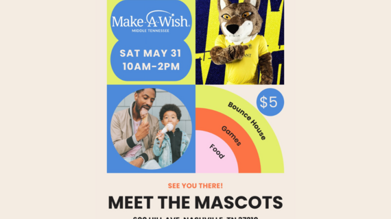 Meet the Mascots Graphic