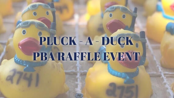 Pluck A Duck PBA Raffle