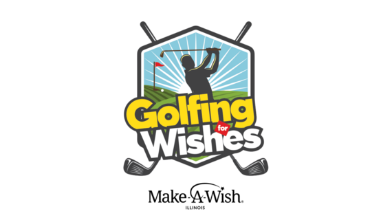 Golfing for wishes logo
