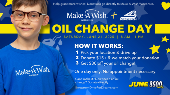 Bergstrom Automotive Oil Change Day