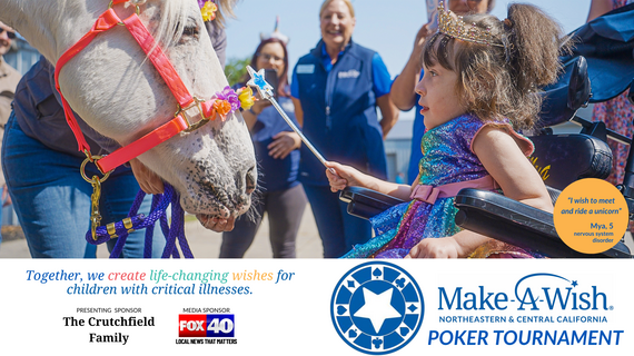 Make-A-Wish Girl with a Unicorn