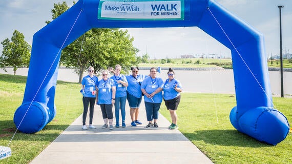group walk for wishes