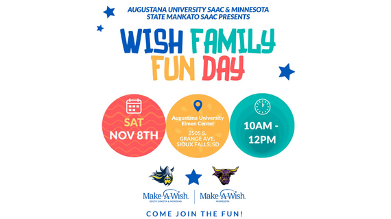Wish family fun day flyers