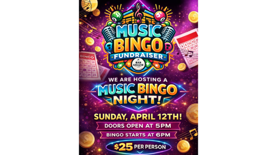 TLE Music Bingo Fundraiser