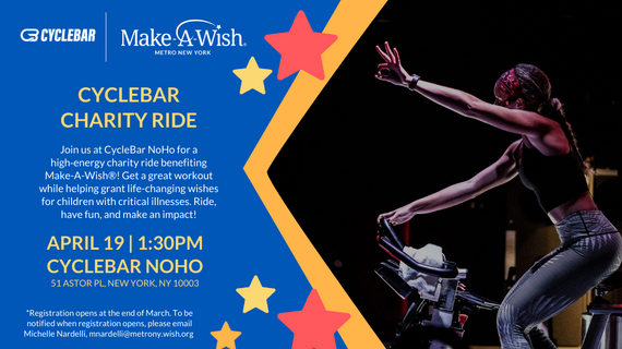 CycleBar Charity Ride to Benefit Make-A-Wish