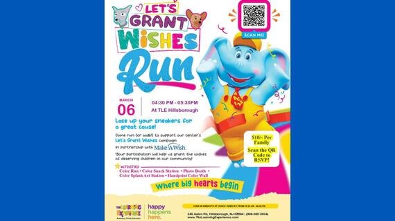 Image shows a flyer for a TLE Fundraiser