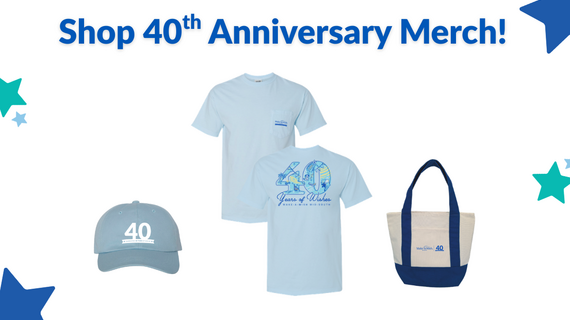 40th Anniversary Merch Graphic 