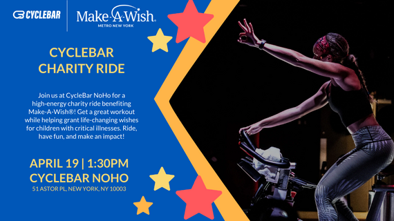CycleBar Charity Ride to Benefit Make-A-Wish 2026