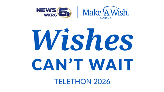 FY26 WKRG "Wishes Can't Wait" Telethon Website Hero Image