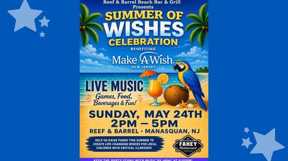 Image shows a flyer for Summer of Wishes Celebration