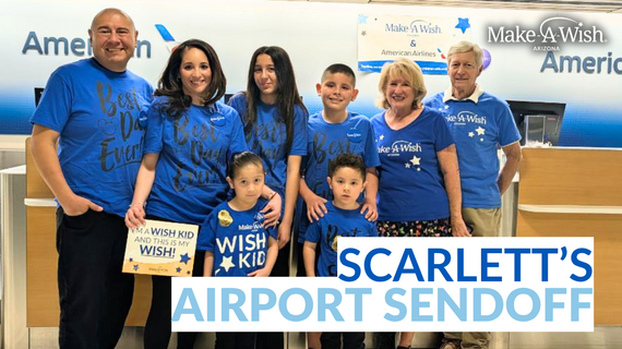 Scarlett's Airport Sendoff