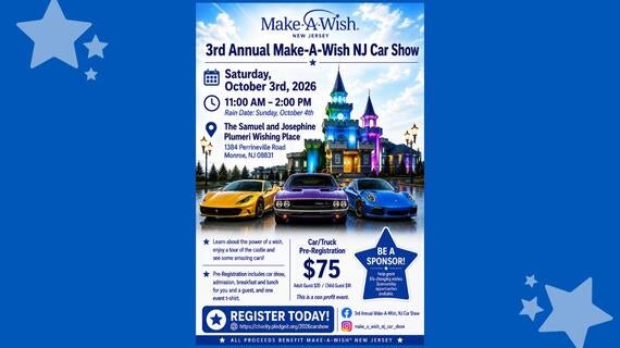 Image shows a flier for the Car Show