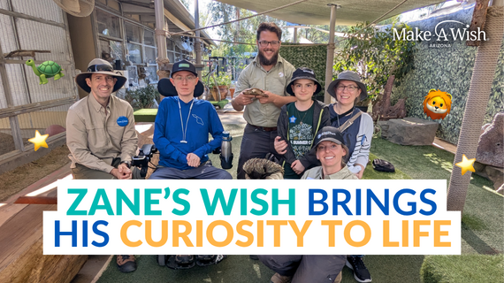 Zane's Wish to be a Zoo and Aquarium Keeper
