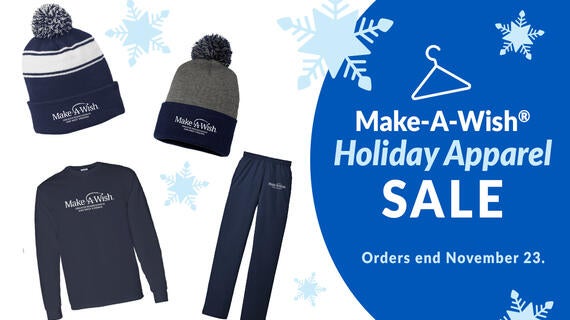 Make-A-Wish® Holiday Apparel SALE