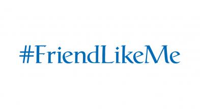 Logo Hashtag Friend Like Me