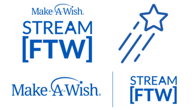 Make-A-Wish and Charity Streaming [FTW] Logos
