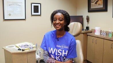 Wish kid Tamyka