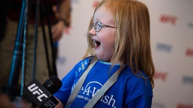 Interview with wish kid Emma