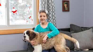Wish kid Kaelee