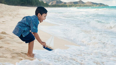 Wish kid Kanoa