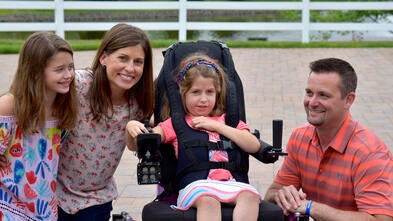 Klara's wish to have an Action Trackchair