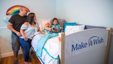Wish kid Alana
