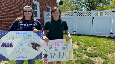 Wish kid Sara
