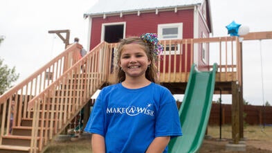 Wish kid Teagan