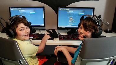 Wish kids Aaron & Jory
