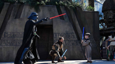 Arlo at Wish to Make Light saber