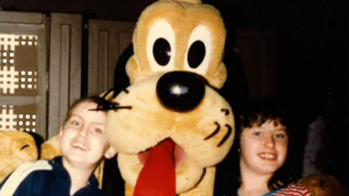 Brandy and Joshua as kids