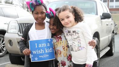 Kamiah celebrated her wish with her best friends