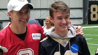 Max meets the Saints