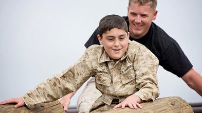 Dalton in Marine uniform