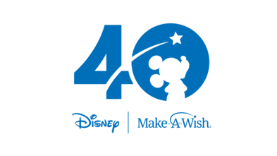 Disney & Make-A-Wish 40th Logo