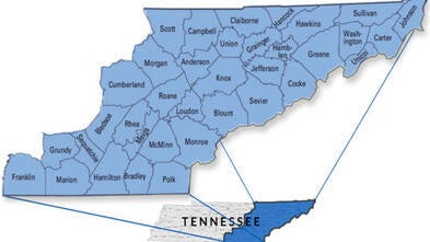 Territory MAW serve in East Tennessee