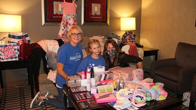 Amelia with wish granters