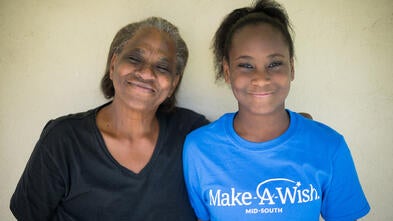 Wish kid Deonna