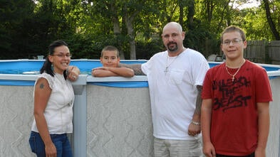 Dakota's wish to have a pool