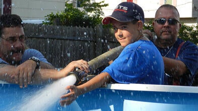Dakota's wish to have a pool
