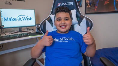 Ellison's game room makeover wish