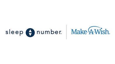 Sleep Number and Make-A-Wish Logos