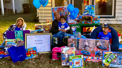 T'Aubrae and his family enjoyed an incredible day