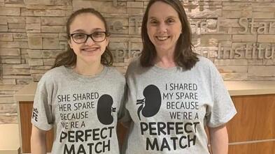 Wish Kid Alanna and Mom