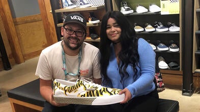Kiara's shopping spree