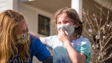 Mamie Celebrates her Wish Day